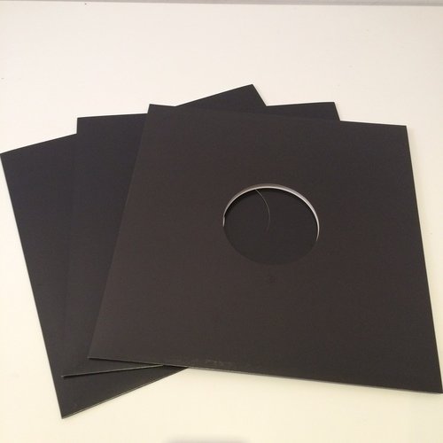 Конверт для виниловых пластинок 12inch, внешний, картонный, черный (10 шт.)