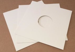 Конверт для виниловых пластинок 12inch, внешний, картонный, белый (25 шт.)