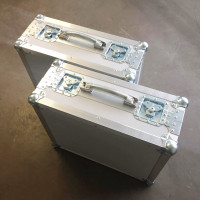 Комплект кейсов 12inch 2х Turntable Case (Silver)