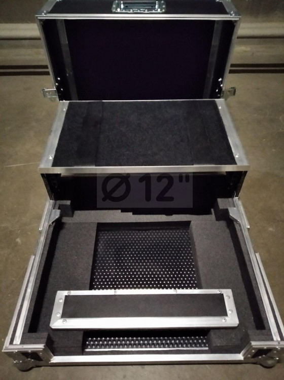 Кейс 12inch для dj-контроллера Roland DJ-707M и радиосистемы