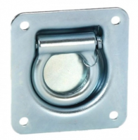 D-образное кольцо, 2,5 мм, сталь, 380 гр. Adam Hall, 5801